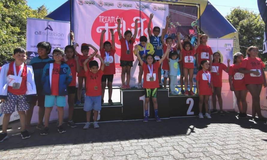 Trikids 2022: Abren inscripciones para triatlón infantil en Osorno