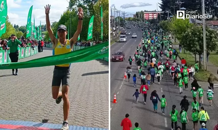 Fiesta del deporte: Corrida Milo congregó a miles de jóvenes en Osorno