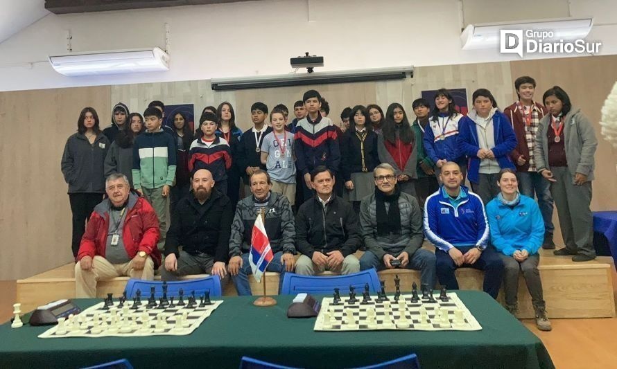 En Osorno se realizó el Campeonato Provincial de Ajedrez de los Juegos Deportivos Escolares
