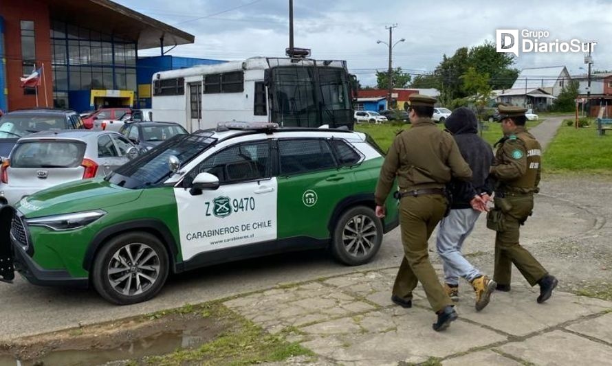 Carabineros de Osorno logra detención de prófugo por homicidio