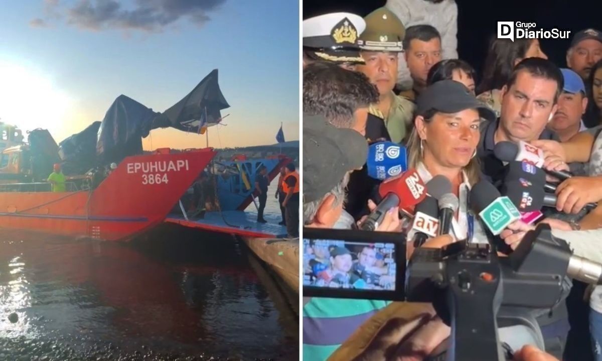 Culminaron labores de reflote del helicóptero de Expresidente Piñera desde el lago Ranco