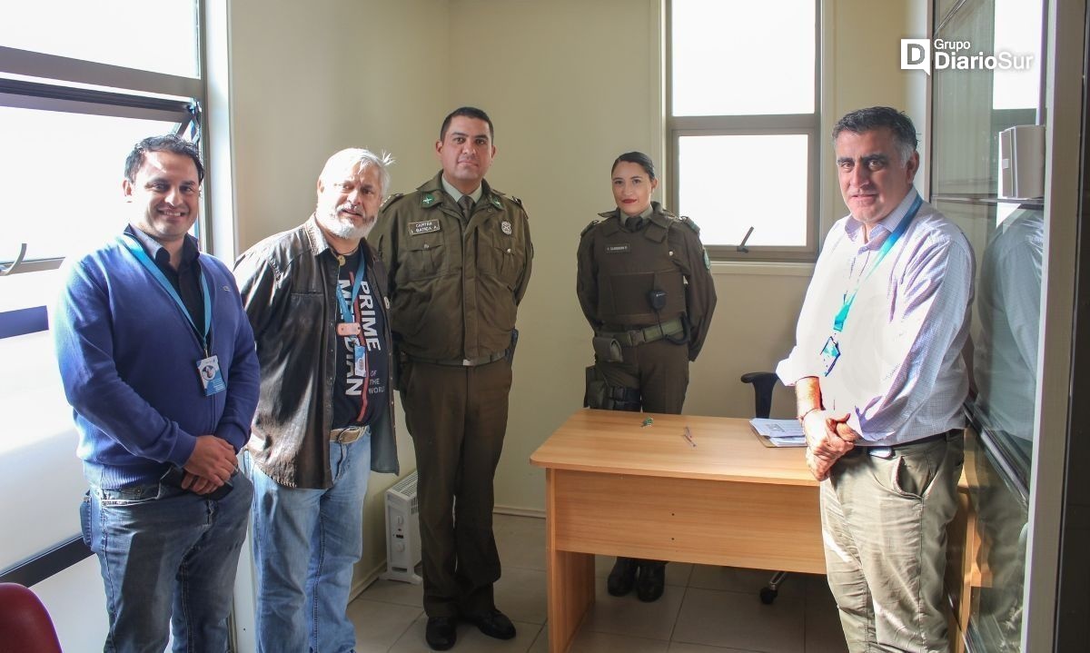 Inauguran sala para procedimientos policiales en el Hospital Base de Osorno