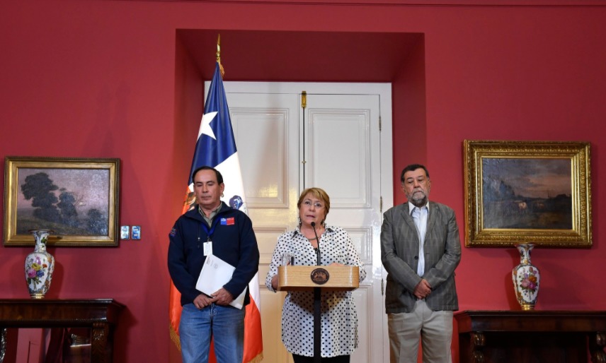 Presidenta declaró zona de Catástrofe y aumenta a 5 los fallecidos en Villa Santa Lucía