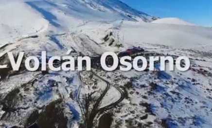 Volcán Osorno se mantiene en alerta verde y su actividad no reviste motivo de preocupación