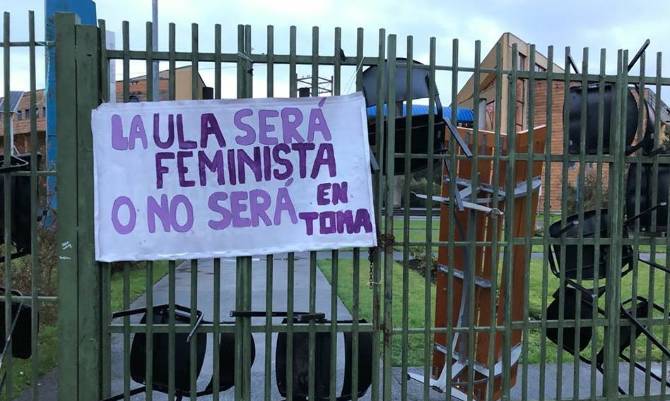 Estudiantes se tomaron la ULagos