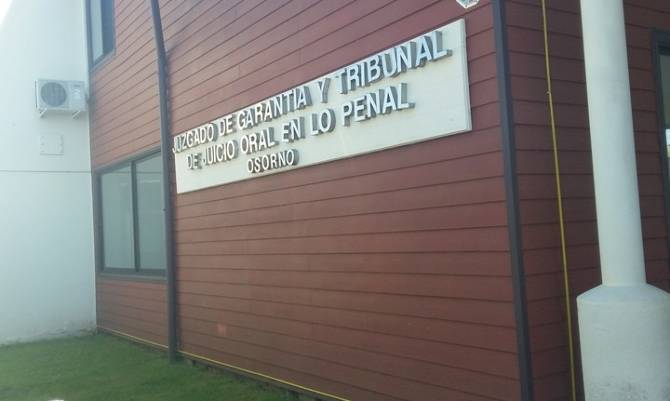 TOP de Osorno condena a 6 años de presidio efectivo a autor del delito de robo con intimidación
