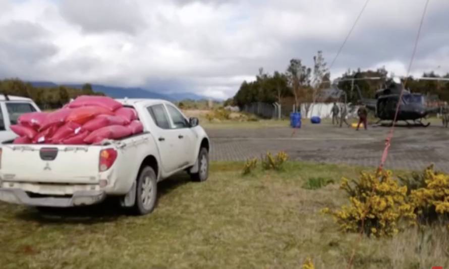 Fach lleva ayuda a zonas aisladas