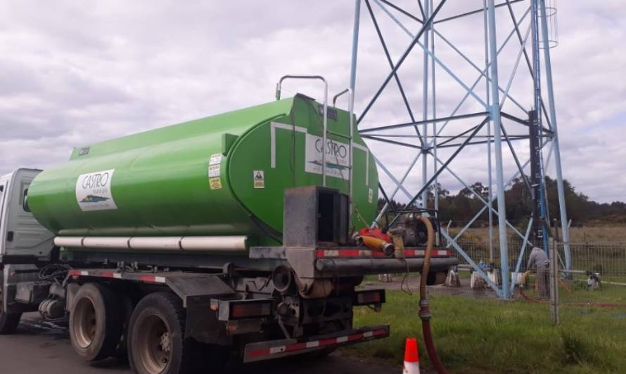 Alcalde de Castro llama a inyectar recursos urgentes para Agua Potable Rural