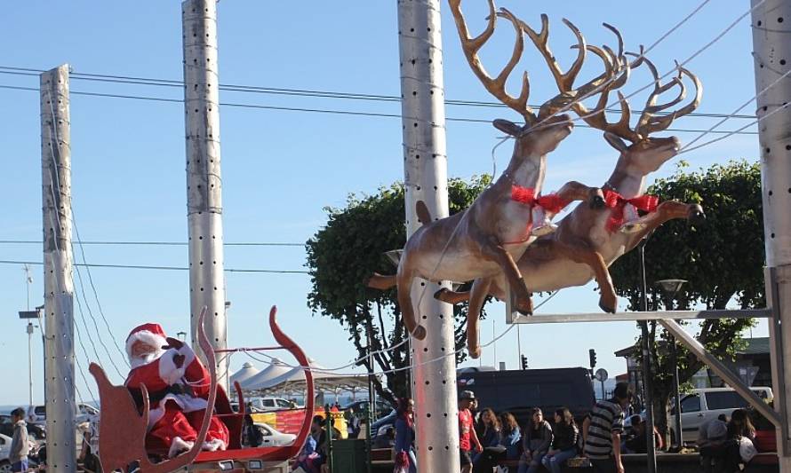 Puerto Montt iluminará el espíritu de la Navidad con inédita instalación en la Plaza de Armas 