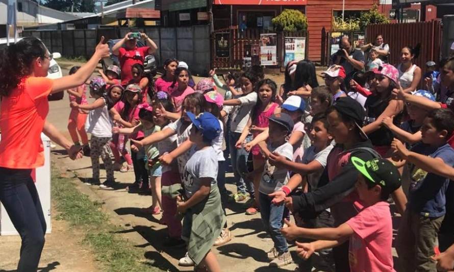 Purranque: Cientos de niños y niñas participan en las actividades municipales de verano