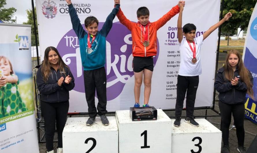 Fin de semana de actividades deportivas para niños en Osorno