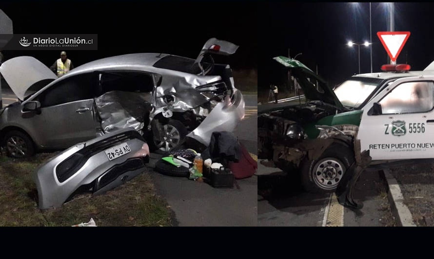 Tragedia en La Unión: Dos hermanas murieron tras colisionar su auto con vehículo de Carabineros