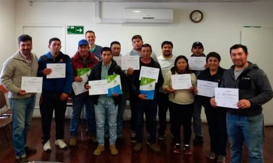 Certifican a trabajadores agrícolas en manejo de plaguicidas