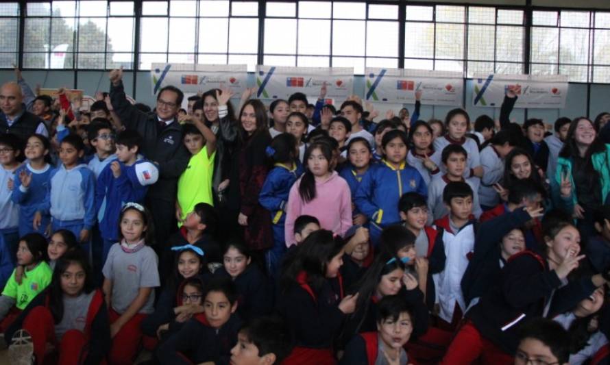 Niños y niñas de Osorno inauguraron talleres anuales de Ministerio del Deporte