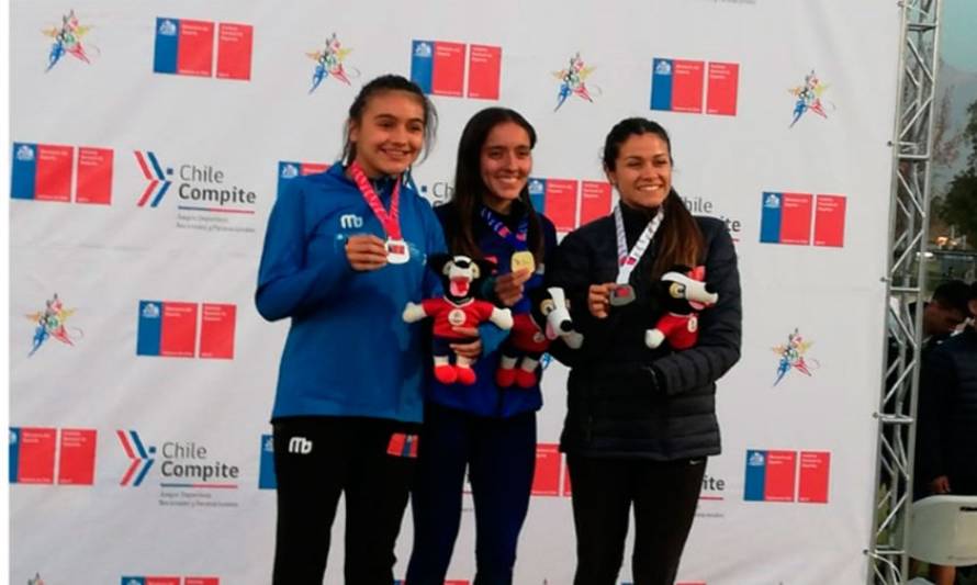 Amanda Cerna de Castro ganó 3 medallas de oro en Juegos ​Deportivos Nacionales y Paranacionales 2019