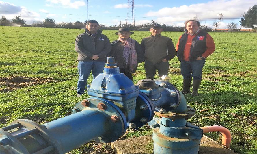 Ministerio de Agricultura amplía cobertura de riego en el territorio