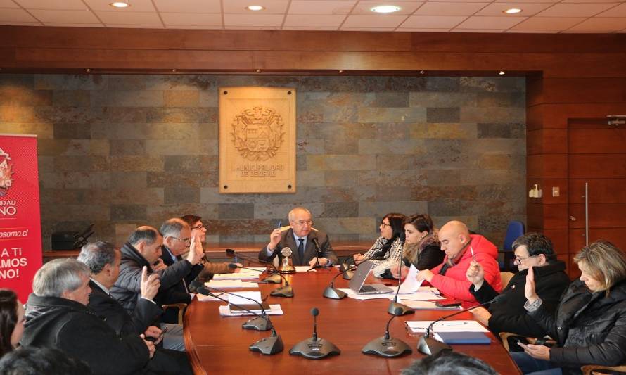 Concejo municipal de Osorno analizó proyecto para cambiar luminarias 