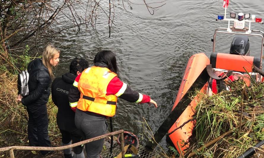 Confirman presencia de petróleo en río Rahue de Osorno