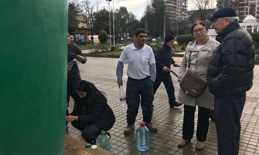 Municipio abastecerá agua hasta que la comunidad tenga certeza que lo que bebe es potable