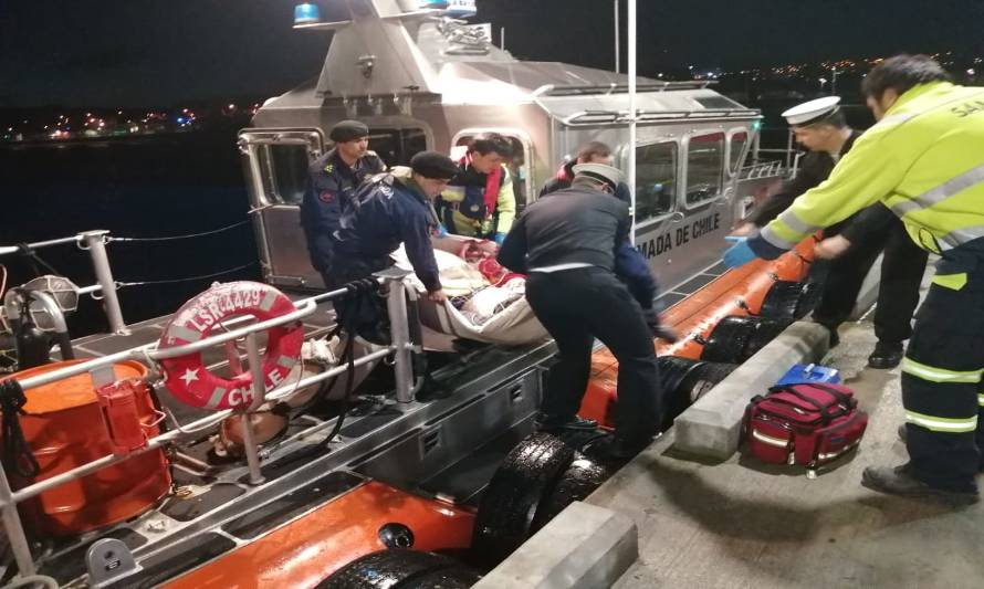 Personal de la Quinta Zona Naval realiza dos evacuaciones médicas durante fiestas patrias