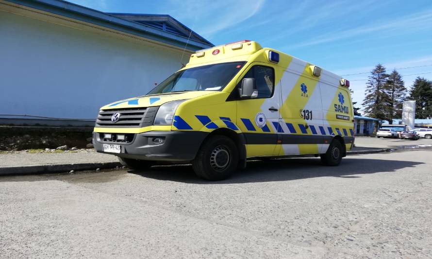 Sólo hay 4 ambulancias SAMU para todo Puerto Montt