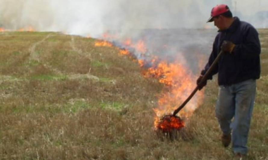 Llaman a respetar suspensión de quemas agrícolas en Chiloé