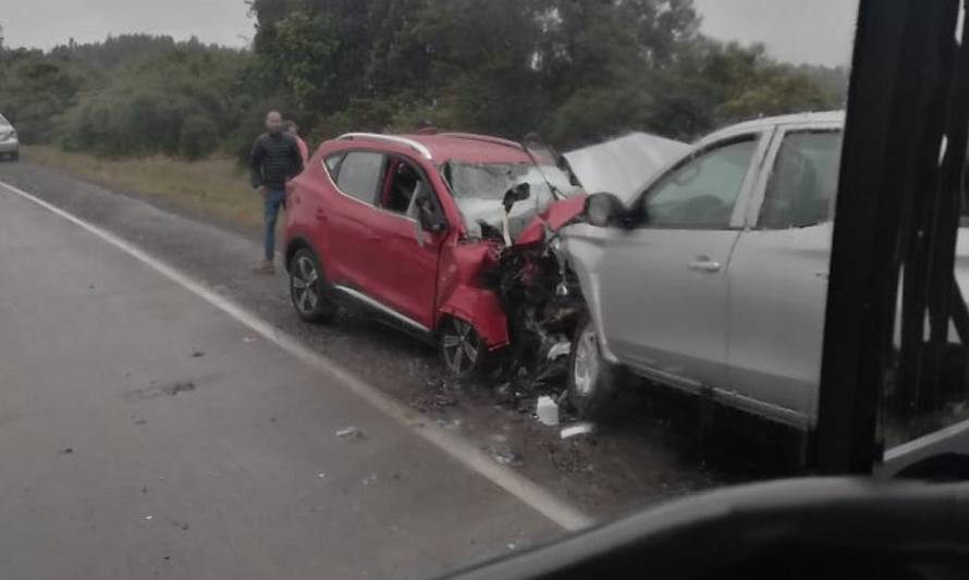 Colisión deja 4 víctimas fatales en Chiloé