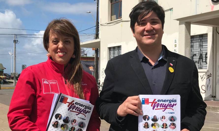 Autoridades lanzan Revista Energía + Mujer Los Lagos destacando la participación femenina en el rubro energético