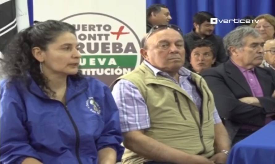 Municipio de Puerto Montt apoyará idea de una nueva constitución.