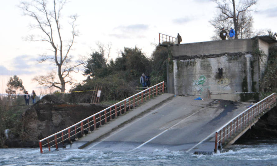 Iniciarán el desarme del puente Cancura a más de dos años de la tragedia