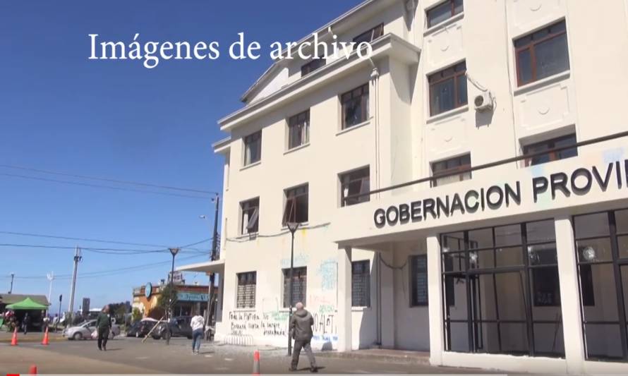 Intento de incendio en Gobernación de Llanquihue
