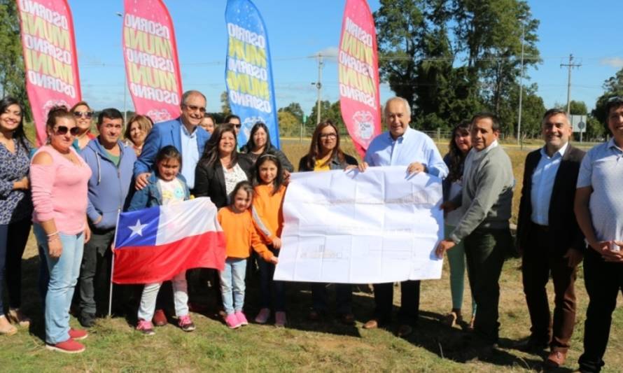 Municipio de Osorno inició construcción de nueva escuela rural Walterio Meyer