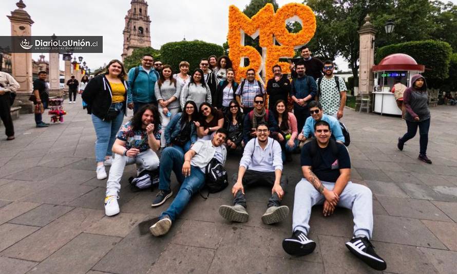 Alumnos de Santo Tomás Osorno visitaron México: invitan a matricularse en carreras vespertinas