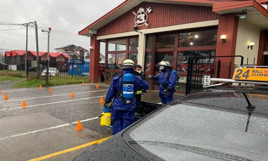 Al menos 6 Bomberos deberán mantener cuarentena tras emergencia