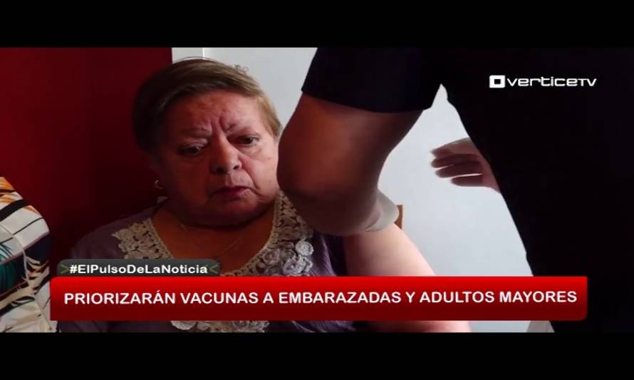 DISAM Puerto Montt priorizará vacunas para adultos mayores y embarazadas