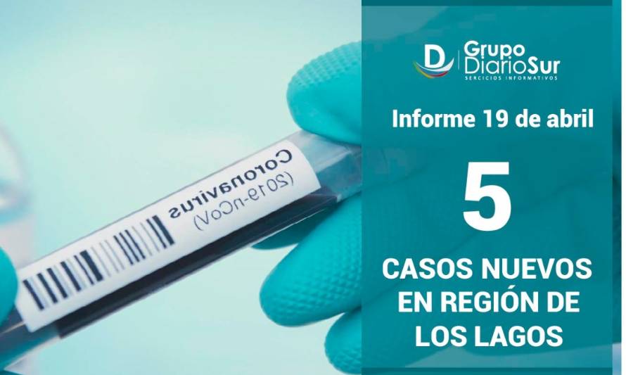 En Osorno, Puerto Montt, Puyehue y Ancud: Cinco nuevos casos de Covid-19 en Los Lagos