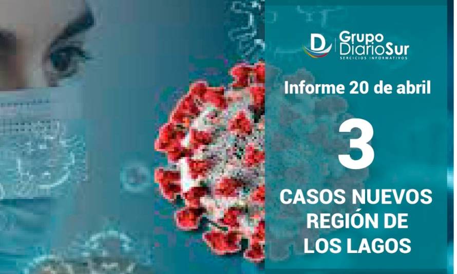 Tres nuevos casos de Coronavirus en Los Lagos: La cifra de contagios llegó a 424