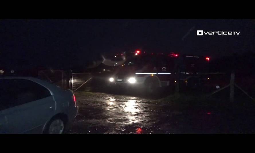 Inundaciones, daños e incluso fuertes vientos ha dejado el sistema frontal en la zona