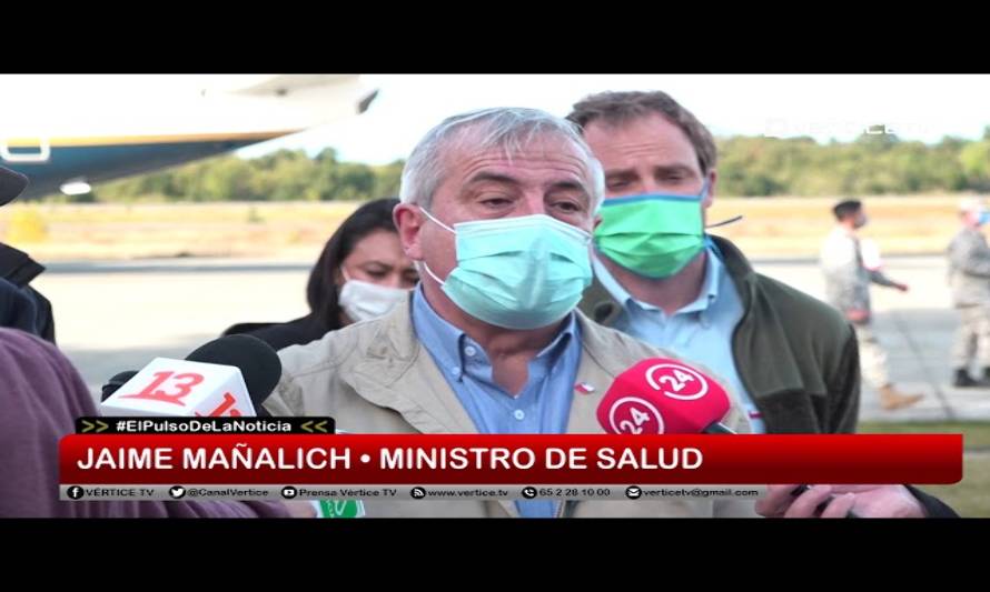 Cuatro ventiladores y artículos médicos trajo el Ministro de Salud a la Región