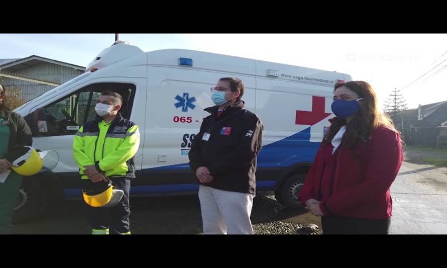 SENDA facilita ambulancia para detección de Covid-19