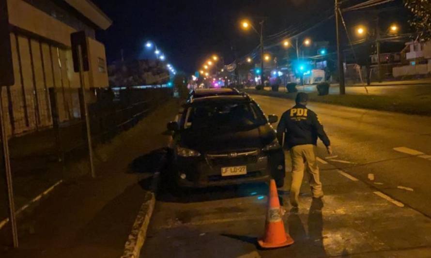 Carabinero baleó a chofer de Uber en Puerto Montt