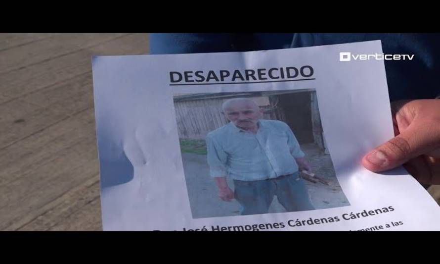 Adulto mayor está desaparecido desde el domingo en Puerto Montt