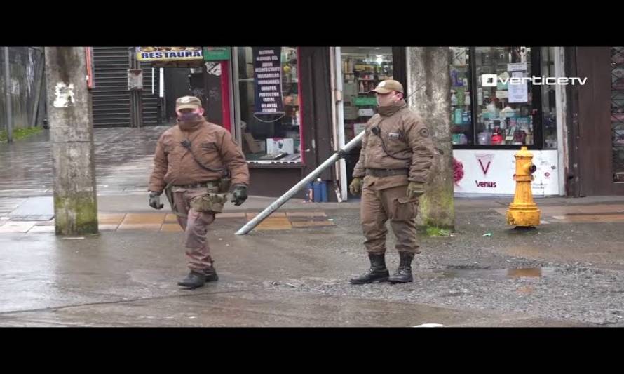 Carabineros detiene a dos personas con salvoconductos falsos  en Puerto Montt