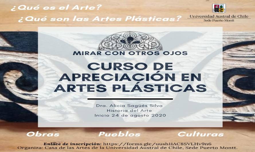 Casa de las Artes UACh abre postulación a Curso de apreciación de artes plásticas