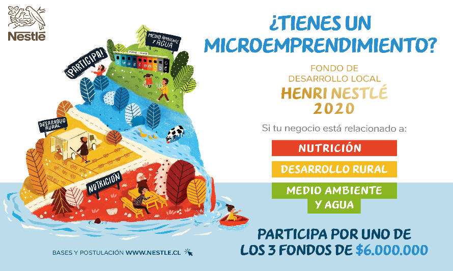 Nestlé Chile lanza nueva edición de su tradicional fondo social ahora en apoyo al microemprendimiento