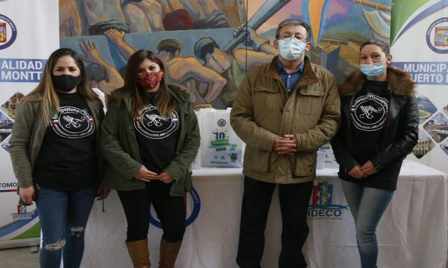 Rubro de la belleza de Puerto Montt recibió kits de sanitización