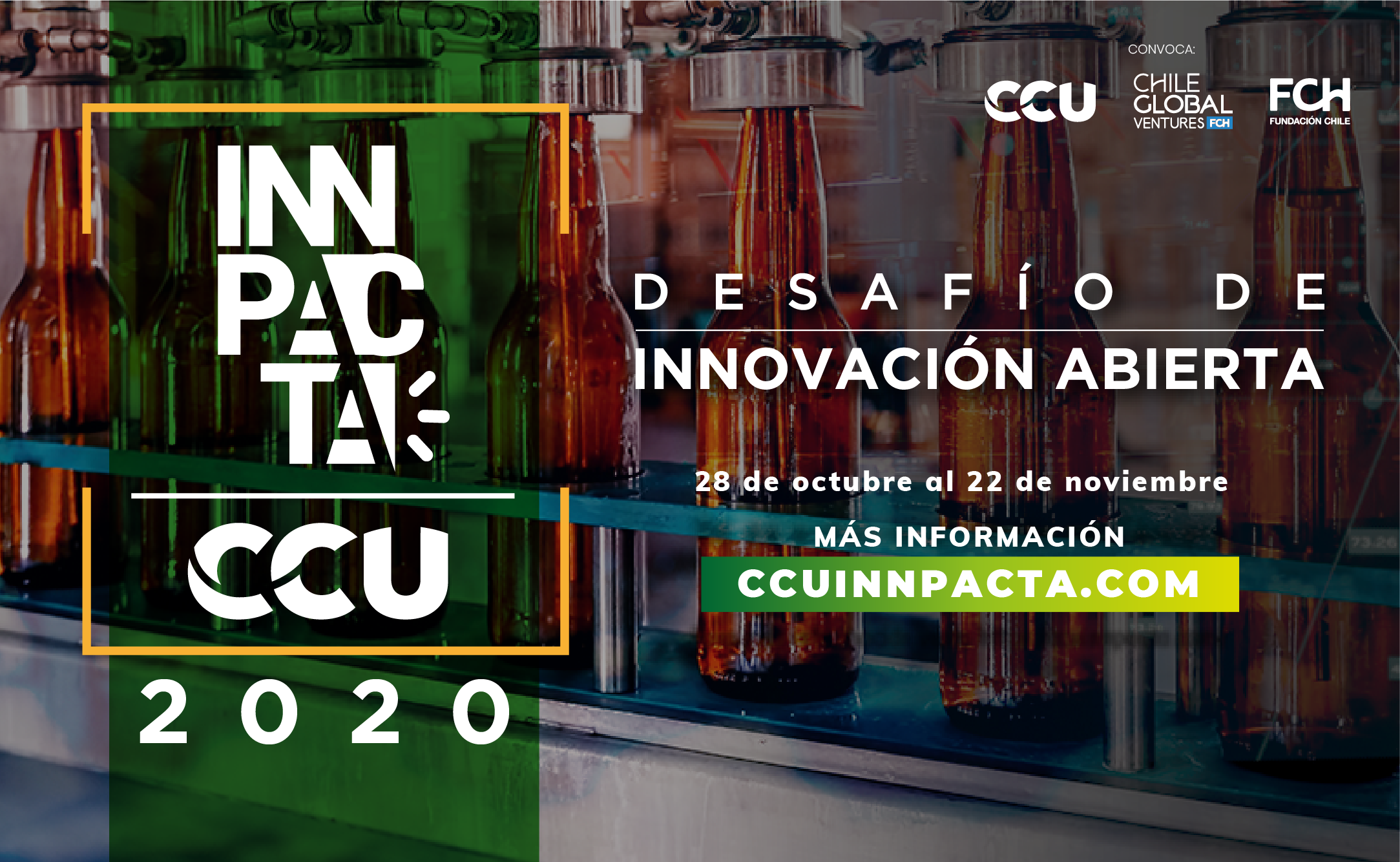 Convocatoria busca startups y emprendedores para innovar en la industria de bebestibles