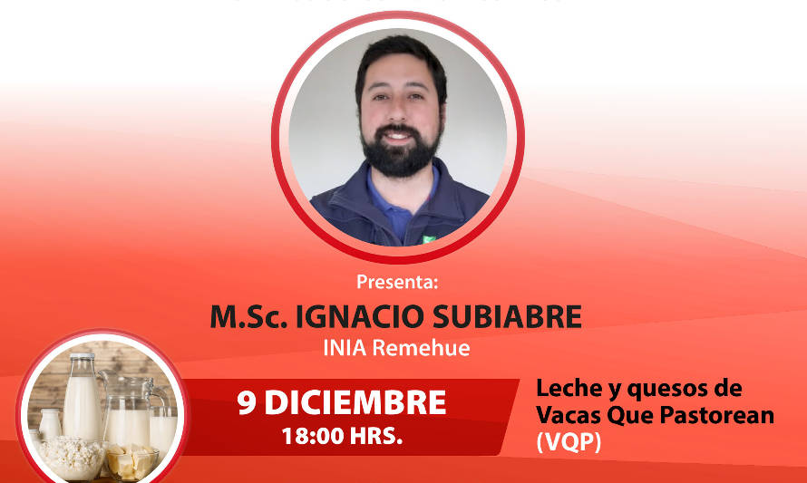 Se viene webinar: Leche y quesos de Vacas Que Pastorean (VQP)