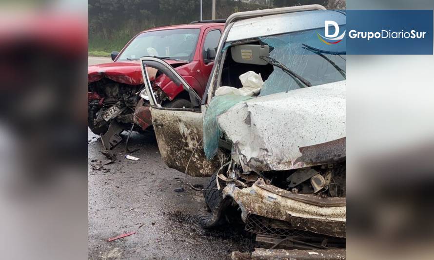 Prófugo permanece conductor involucrado en accidente de Osorno