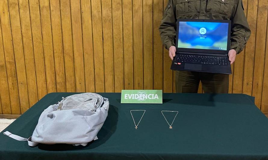 Detenida vendía notebook robado en Feria de Las Pulgas 